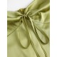 Cami Silky Satin Tie Front Mini Dress Cami Silky Satin Tie Front Mini Dress