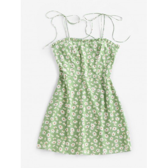 Daisy Print Mini Cami Dress Daisy Print Mini Cami Dress