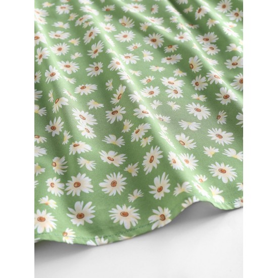 Daisy Print Mini Cami Dress Daisy Print Mini Cami Dress