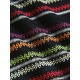 Open Back Halter Colorful Stripes Knit Slinky Mini Dress Open Back Halter Colorful Stripes Knit Slinky Mini Dress