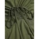 Women's Tie Spaghetti Strap Cold Shoulder Cinched Ruched Empire Waist Layered Handkerchief Dress Women's Tie Spaghetti Strap Cold Shoulder Cinched Ruched Empire Waist Layered Handkerchief Dress