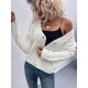 Button Up Solid Textured Knit Cardigan Button Up Solid Textured Knit Cardigan