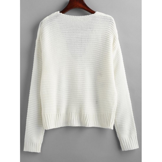 Button Up Solid Textured Knit Cardigan Button Up Solid Textured Knit Cardigan