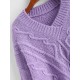 Chunky Cable Knit Sweater Chunky Cable Knit Sweater