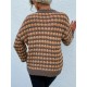 Crewneck Raspberry Stitch Graphic Sweater Crewneck Raspberry Stitch Graphic Sweater