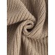Women's Daily Solid Color Mock Neck Quarter Zip Pollover Short Jumper Sweater Women's Daily Solid Color Mock Neck Quarter Zip Pollover Short Jumper Sweater