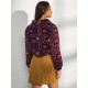 Christmas Snowflake Tribal Half Zip Teddy Sweatshirt Christmas Snowflake Tribal Half Zip Teddy Sweatshirt